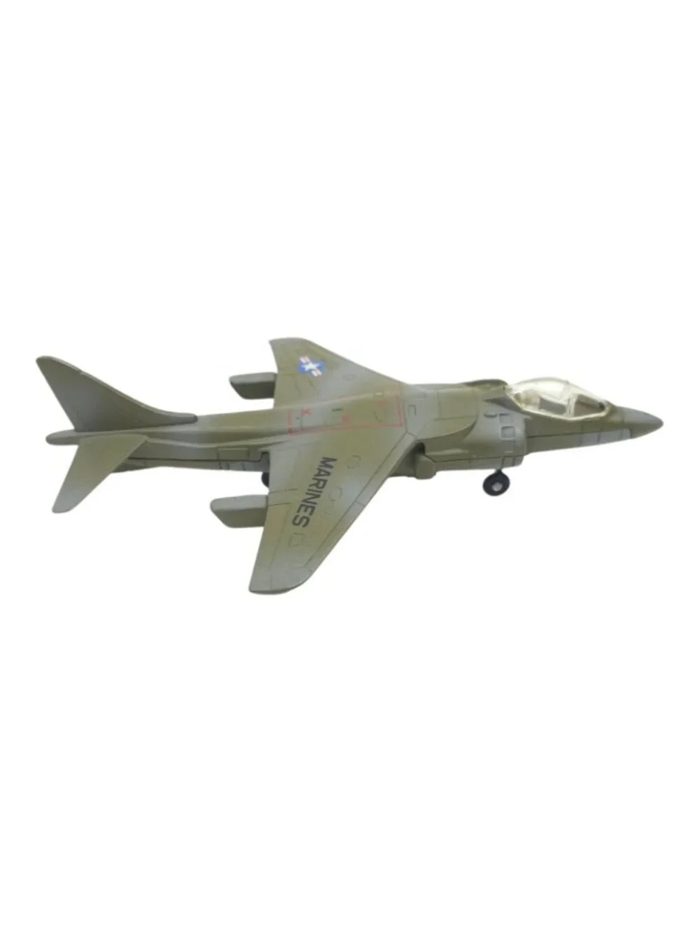 ERTL US Marines AV-8B Harrier Jet Diecast Vintage Model Military Airplane Toy